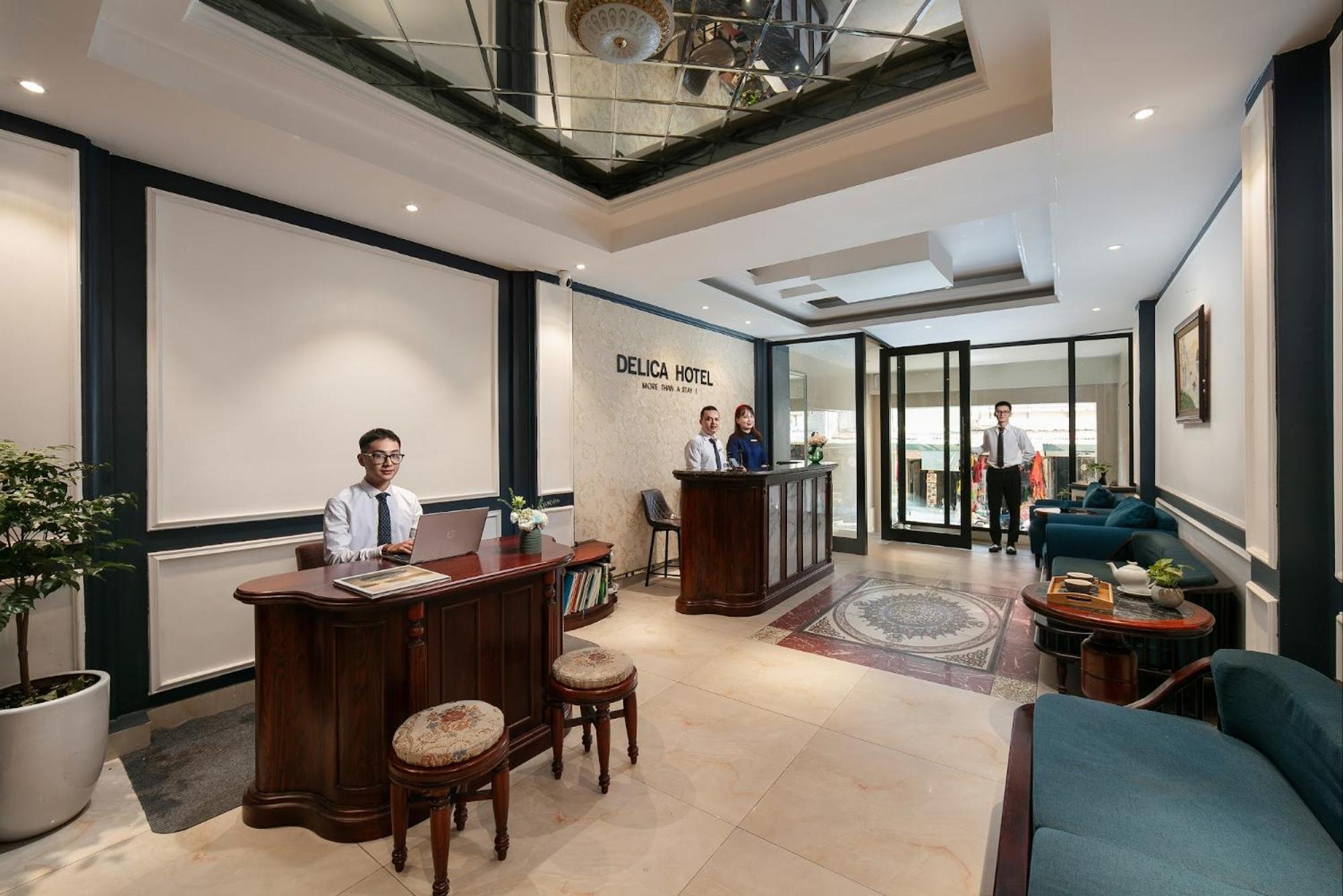 Delica Premium Hotel Hanoi Exterior foto