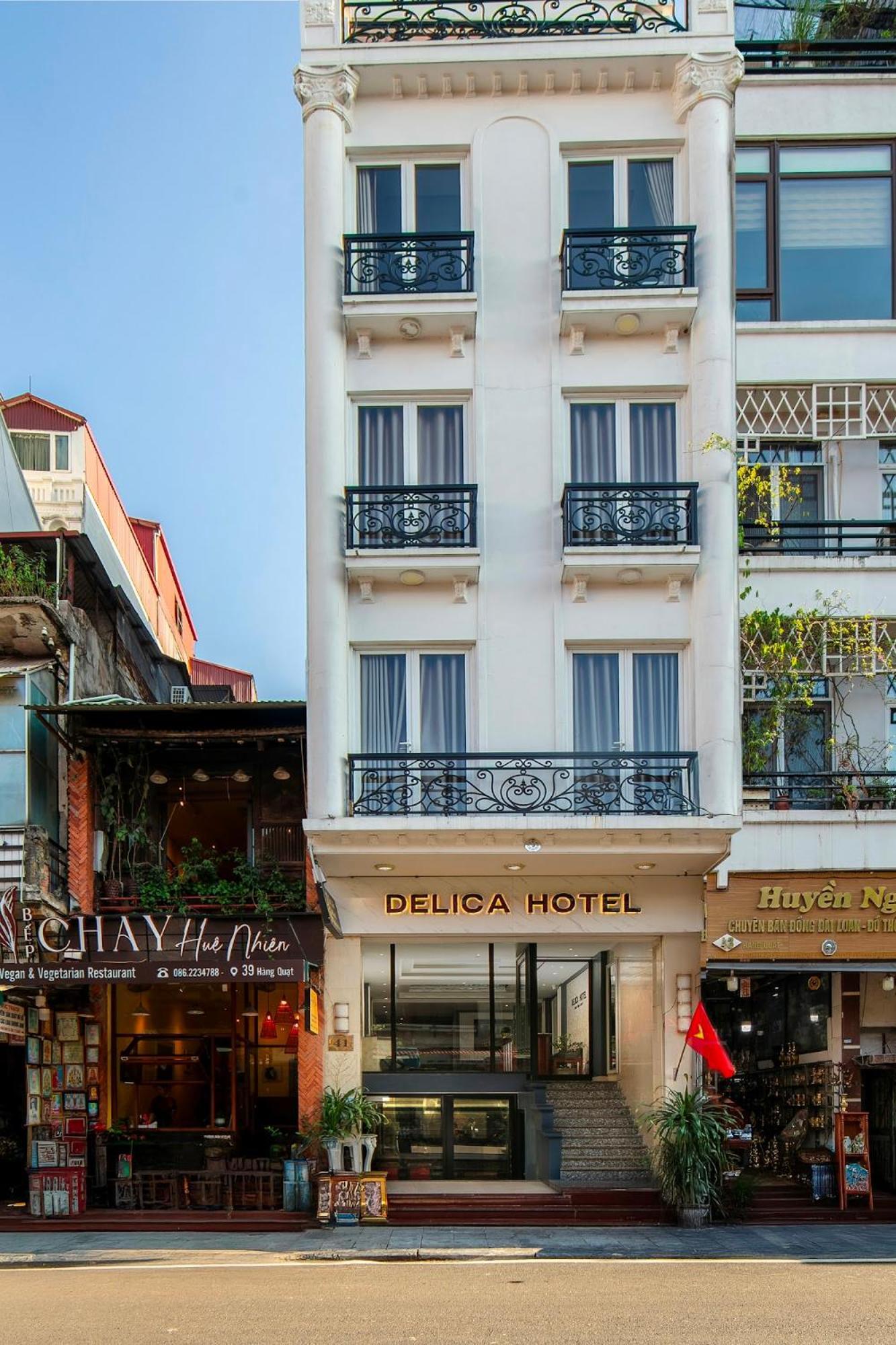 Delica Premium Hotel Hanoi Exterior foto
